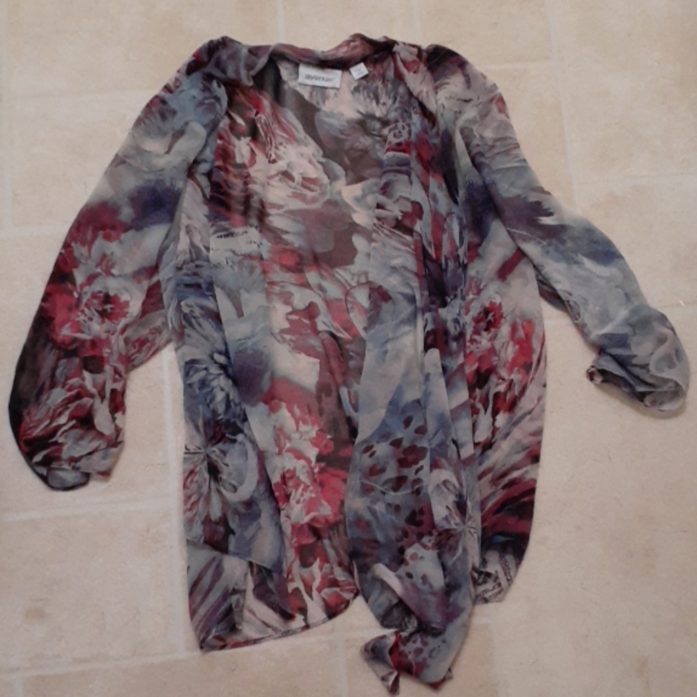 Flowered kimono